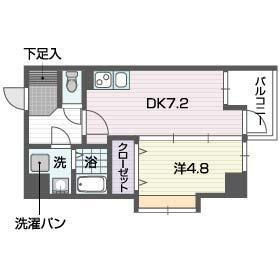 レキシントンスクエア駅南の間取り