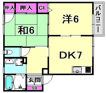 リベラルハイツの間取り