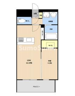 KL TOJIN EASTの間取り
