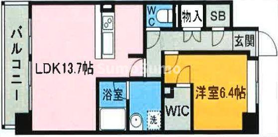 博多プレイスの間取り