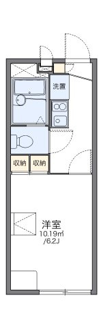 レオパレス城の間取り