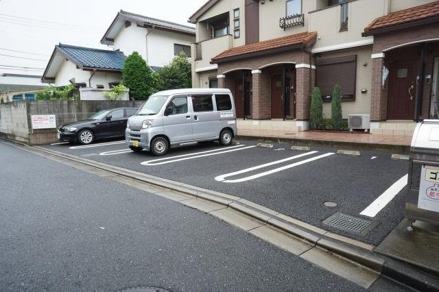 キルシェの駐車場|車をお持ちの方に嬉しい駐車場付きの物件です