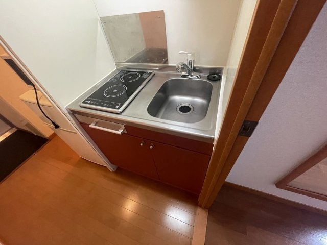 レオパレスボヌールのキッチン|きれいなキッチンです