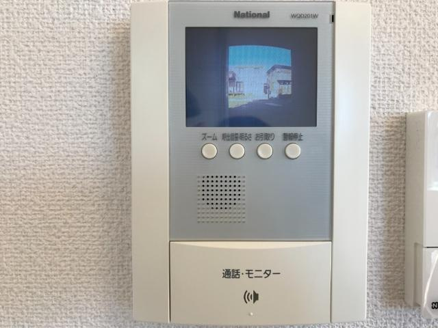 サンプレイスの内装|安心のカメラ付インターホン