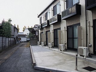 レオパレスオリザ田無の外観|外観は落ち着いています
