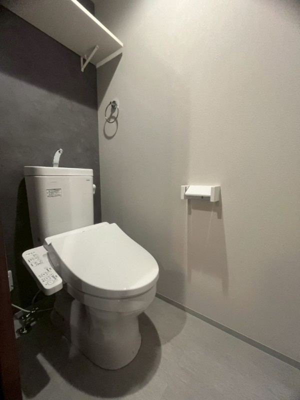 Ｌｕｍｉｎａ　Ｅａｓｔ　のトイレ|ゆったりとした空間のトイレです