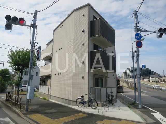 グリシーナ新小岩の外観|オシャレな外観です。