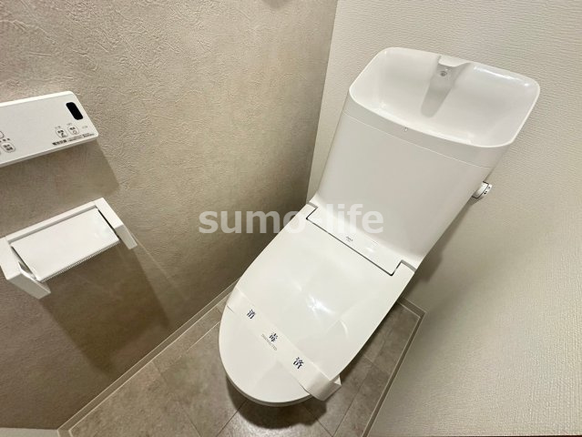尼崎市立花町２丁目のアパートのトイレ