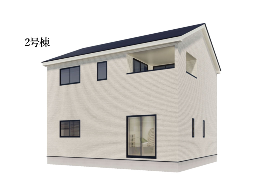 亀山市太岡寺町《2号棟》の外観パース|外観パース