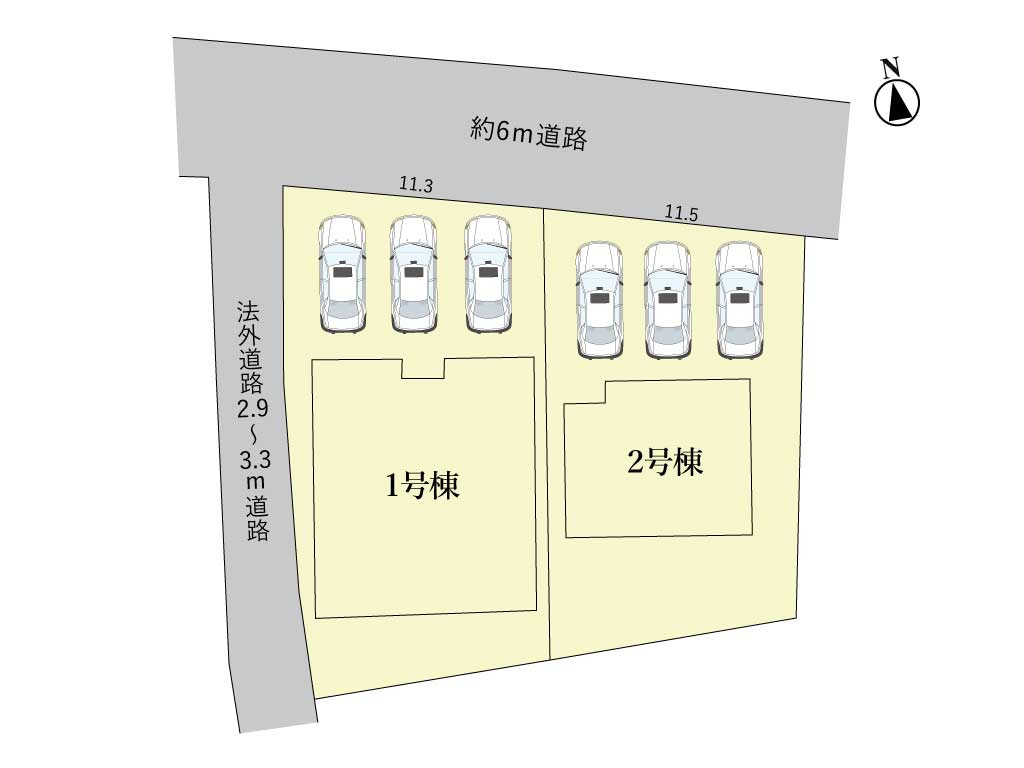 【区画図】