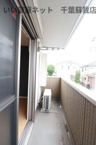 Ｒ．ザウバーのバルコニー|開放的で明るい空間を演出してくれるバルコニーです