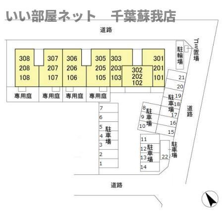 Ｒ．ザウバーの区画図