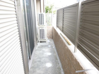 【バルコニー】 | クレリエール | 陽当たり良好なバルコニーです