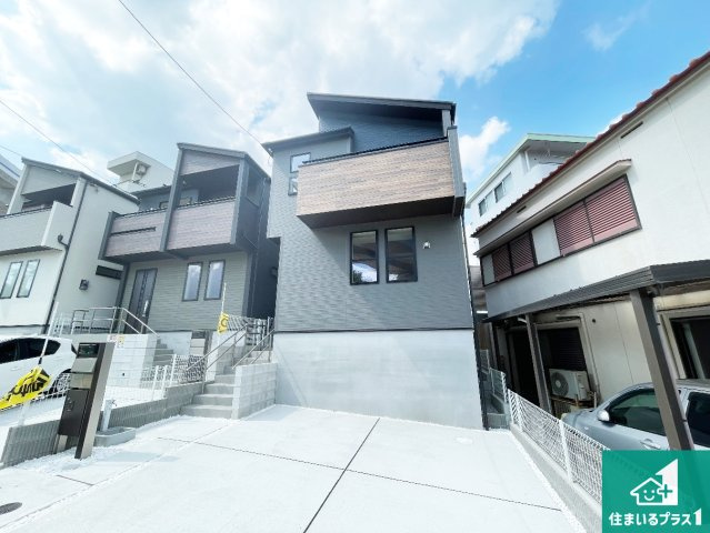 神戸市垂水区名谷町　第2期　新築一戸建ての外観|お客様に長く安心して住んでいだだける事にこだわった家づくり！住んでからのアフターサービスにもしっかりと取り組んでいます！