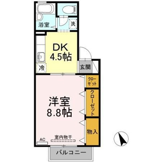 【間取り】 | フロラシオン川内　Ⅲ棟 Ⅲ