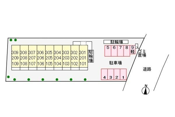 【駐車場】 | aube neo(オーブネオ)