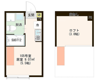 【間取り】 | ヒルズプレミアム上板橋