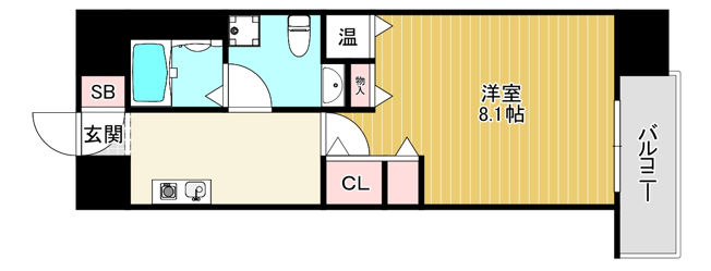 【間取り】 | グラマシー京橋