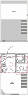 【間取り】 | Blue Reef2号館