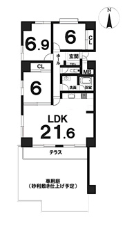  | 【三旺マンション第3植田】仲介手数料無料！植田南小学校・植田中学校