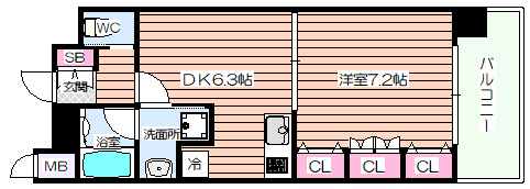 【間取り】 | レジュールアッシュ福島
