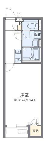 クレイノグローリーⅡの間取り|代表的な間取のため実際の間取とは異なる場合があります