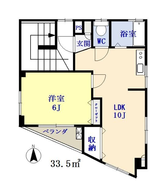 ナカノビルの間取り