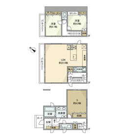 野沢戸建の間取り