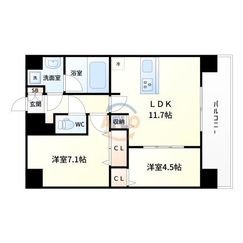 セイワパレス新大阪の間取り|セイワパレス新大阪　間取り