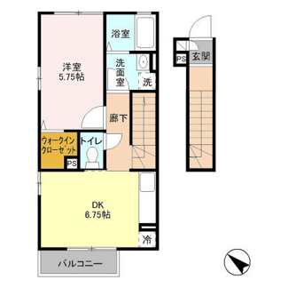 【間取り】 | メイプル鷺沼