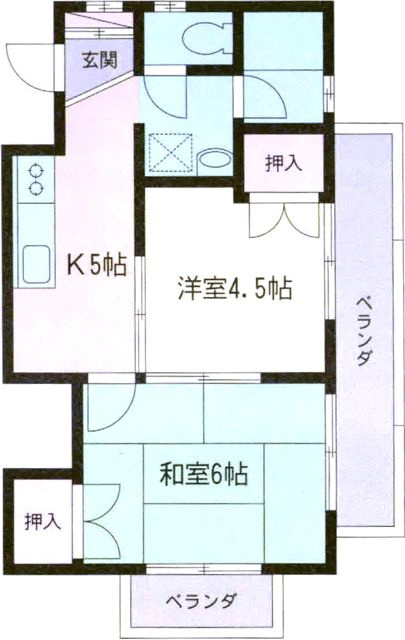 ＳＫハイツⅡの間取り