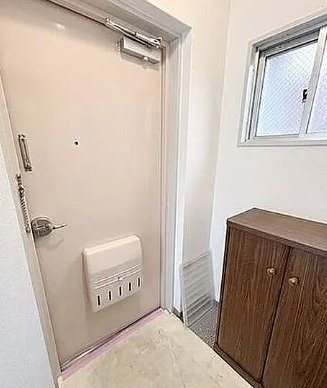 ＳＫハイツⅡの玄関