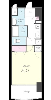 リヴェールの間取り