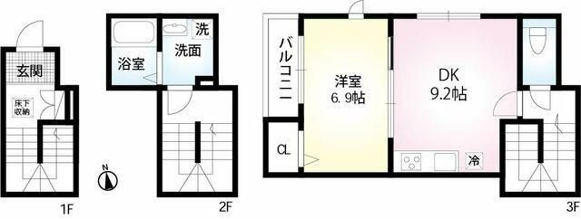 Sol brillanteの間取り