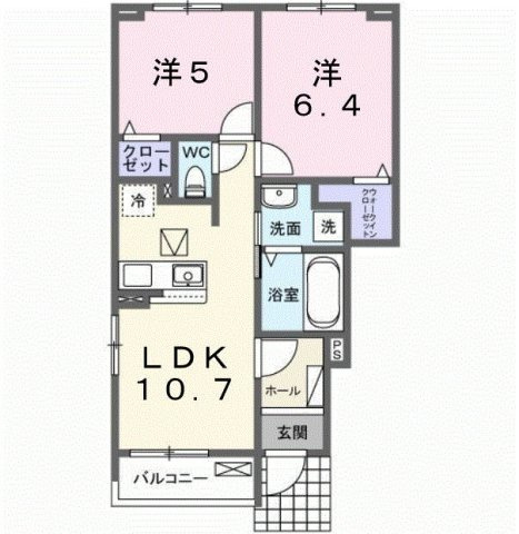 グランメゾンⅢの間取り