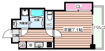 【間取り】 | ミラージュパレス北梅田