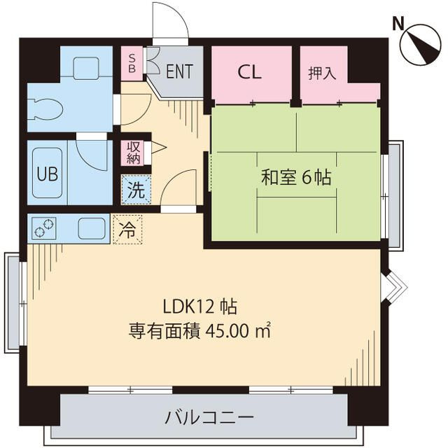 Ｍ・Ｉビルの間取り