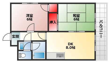 【間取り】 | ダイバーシティ鉄砲町