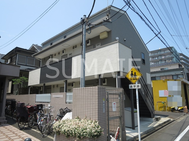 クレア新小岩の外観|閑静な住宅街にあるアパートです。