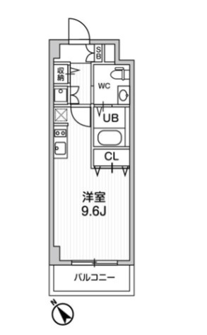 CASSIA市川妙典の間取り