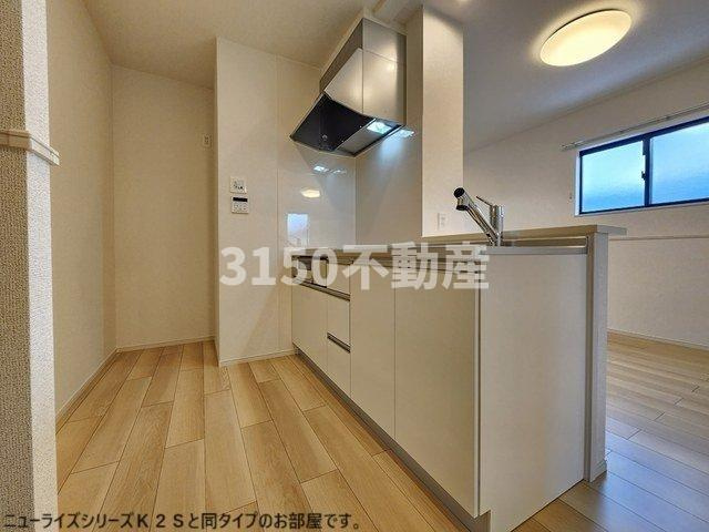 サニーハウスⅤのキッチン|お料理しやすいキッチンです