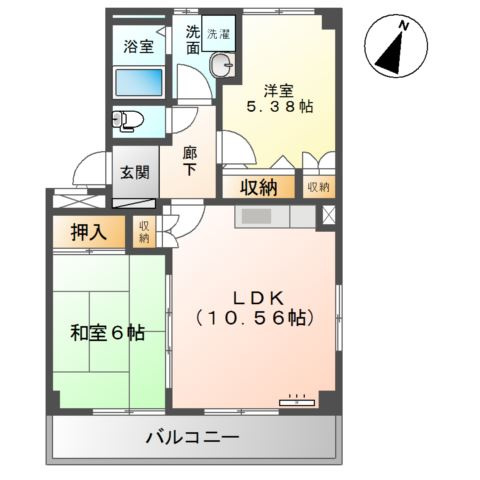 Ｒｏｃｋ　Ｙａｒｄの間取り