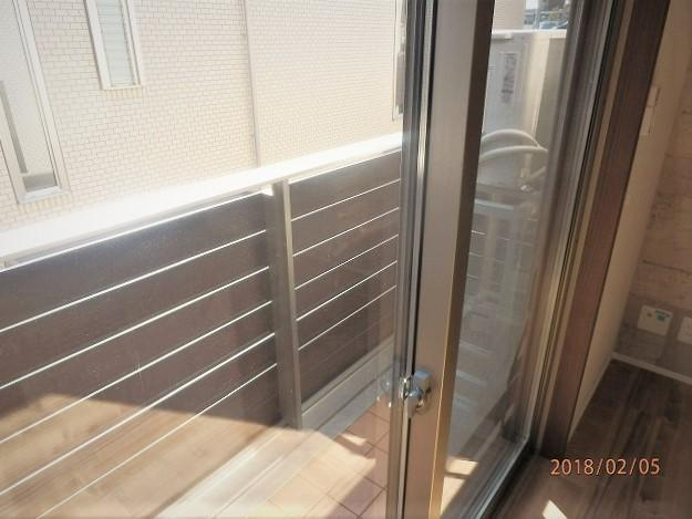 ボナール・Ｋａｚｕのバルコニー|外からの目が気にならないバルコニーで洗濯物が干せます