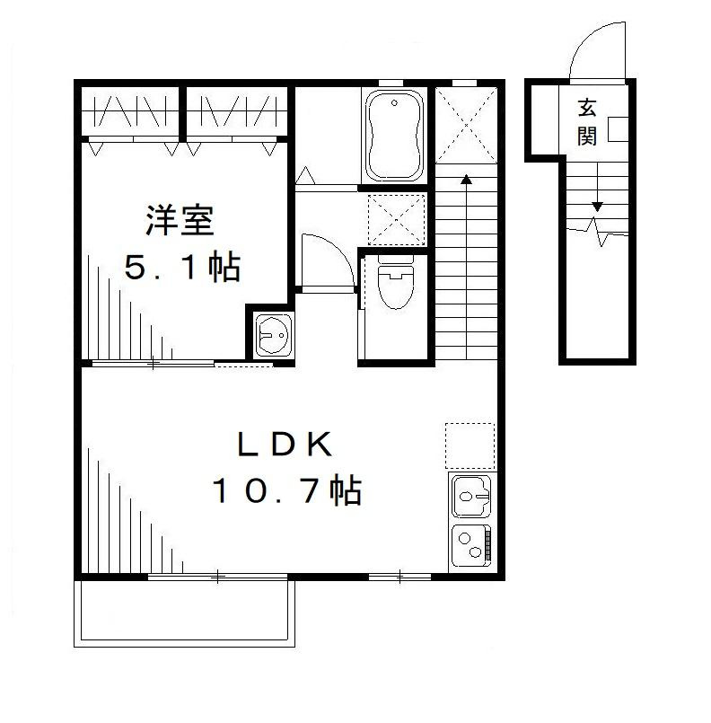 ボナール・Ｋａｚｕの間取り