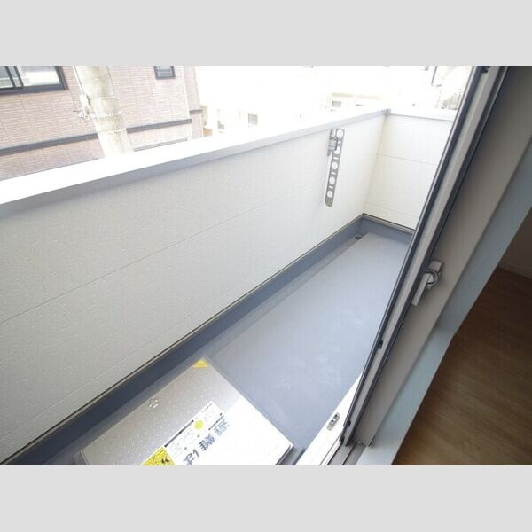 大蔵中町ハイツのバルコニー