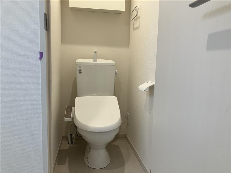 リブリ・稲毛のトイレ|落ち着いた色調のトイレです