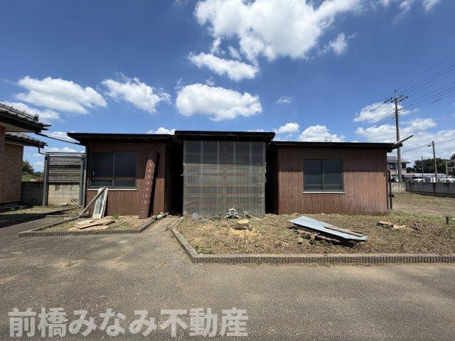 【中古】前橋市堀之下町　７K＋Sの庭|敷地内に物置小屋があります