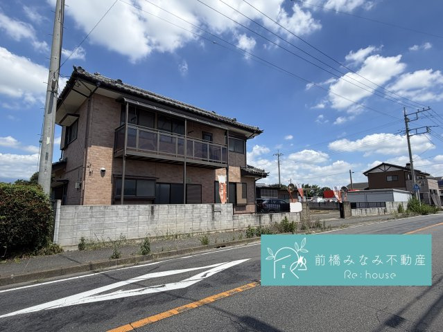 【中古】前橋市堀之下町　７K＋Sの前面道路含む現地写真|前面道路含む現地写真です