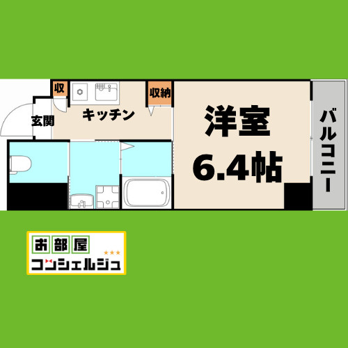 ワイズタワー新栄の間取り