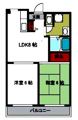 【間取り】 | セントエルモ高石